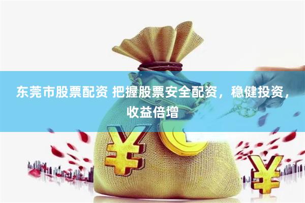 东莞市股票配资 把握股票安全配资，稳健投资，收益倍增